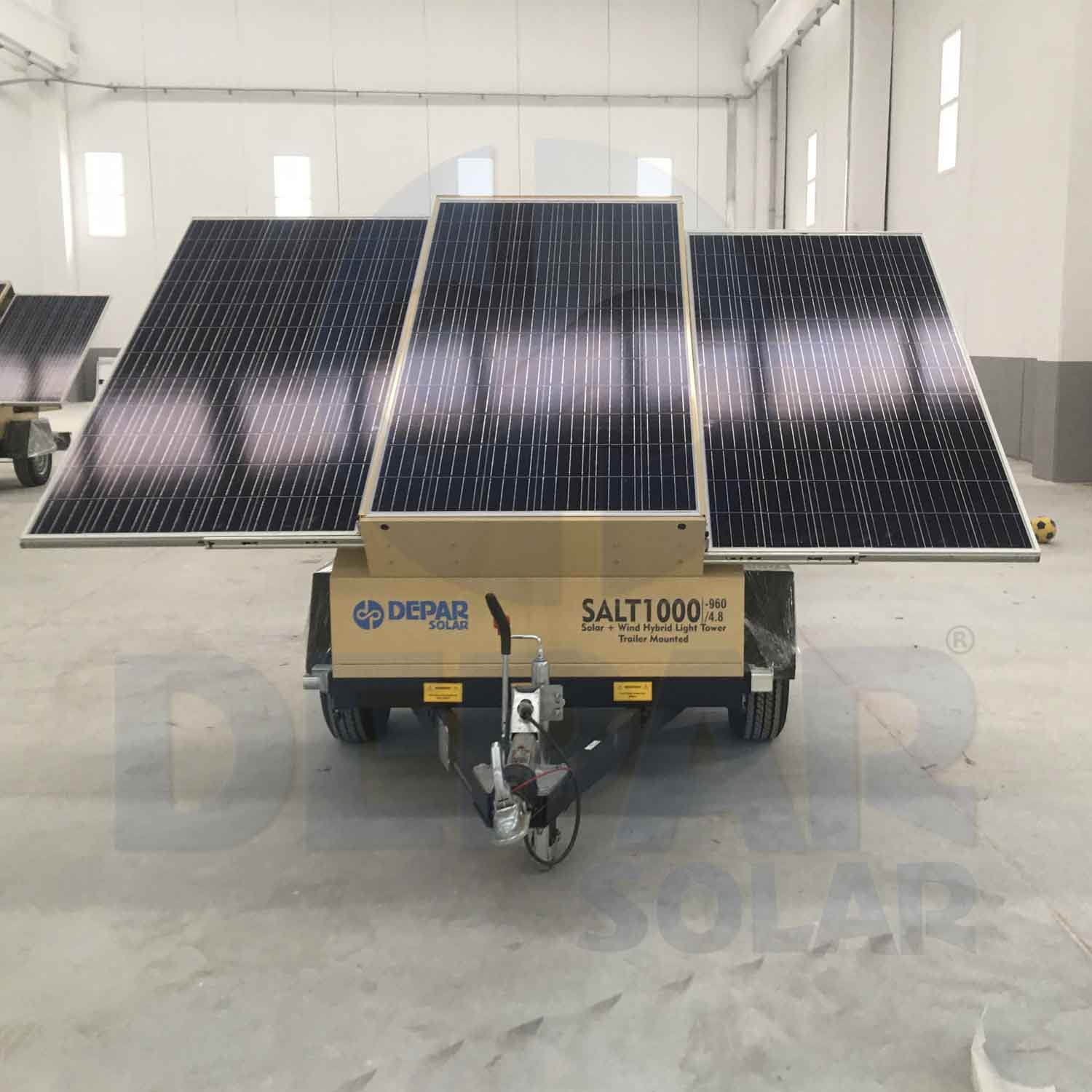 Military Standards Solar Mobile Light Cart - SALT700