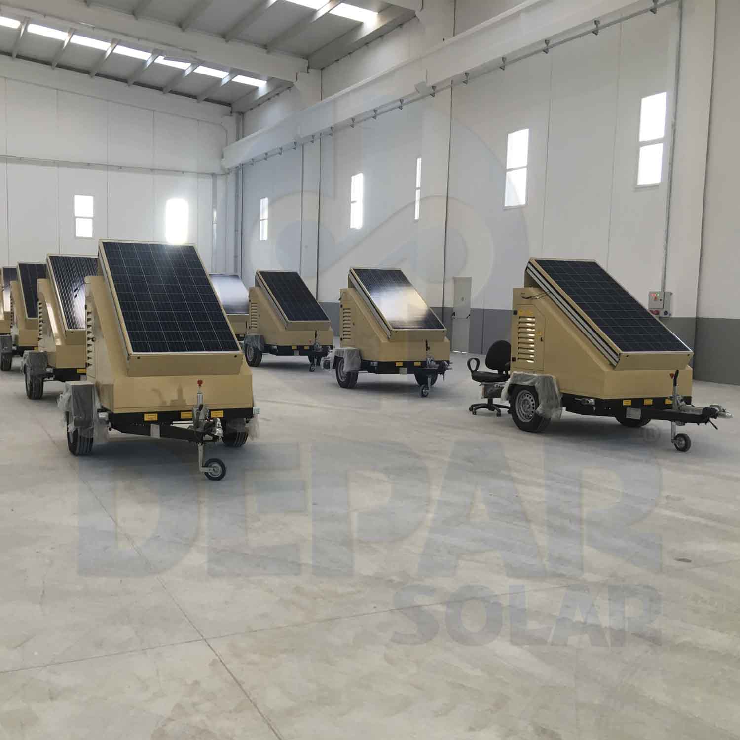 Military Standards Solar Mobile Light Cart - SALT700