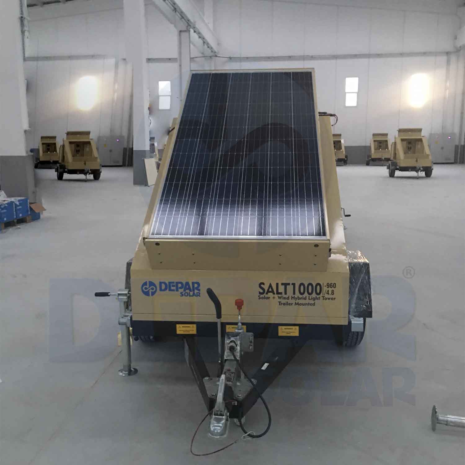 Military Standards Solar Mobile Light Cart - SALT700