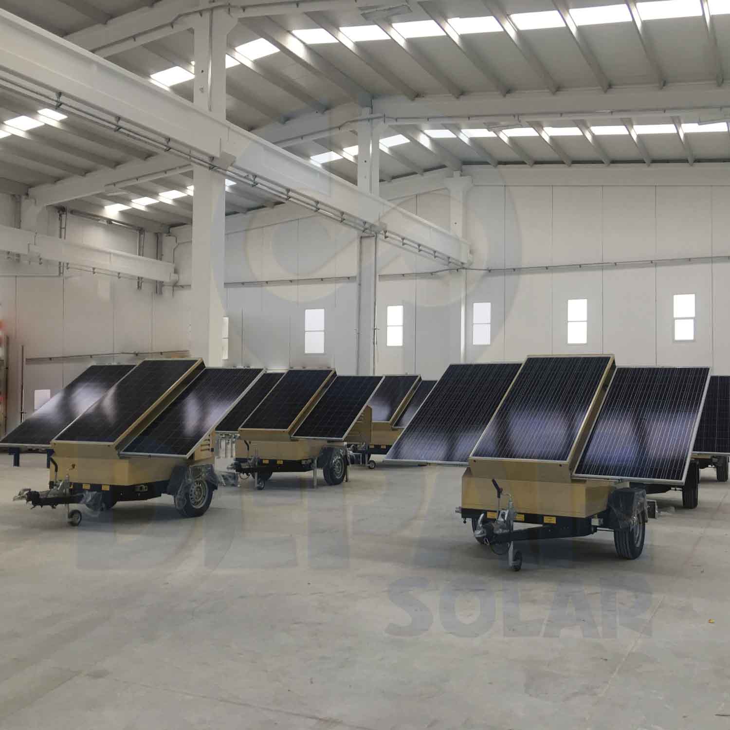 Military Standards Solar Mobile Light Cart - SALT700